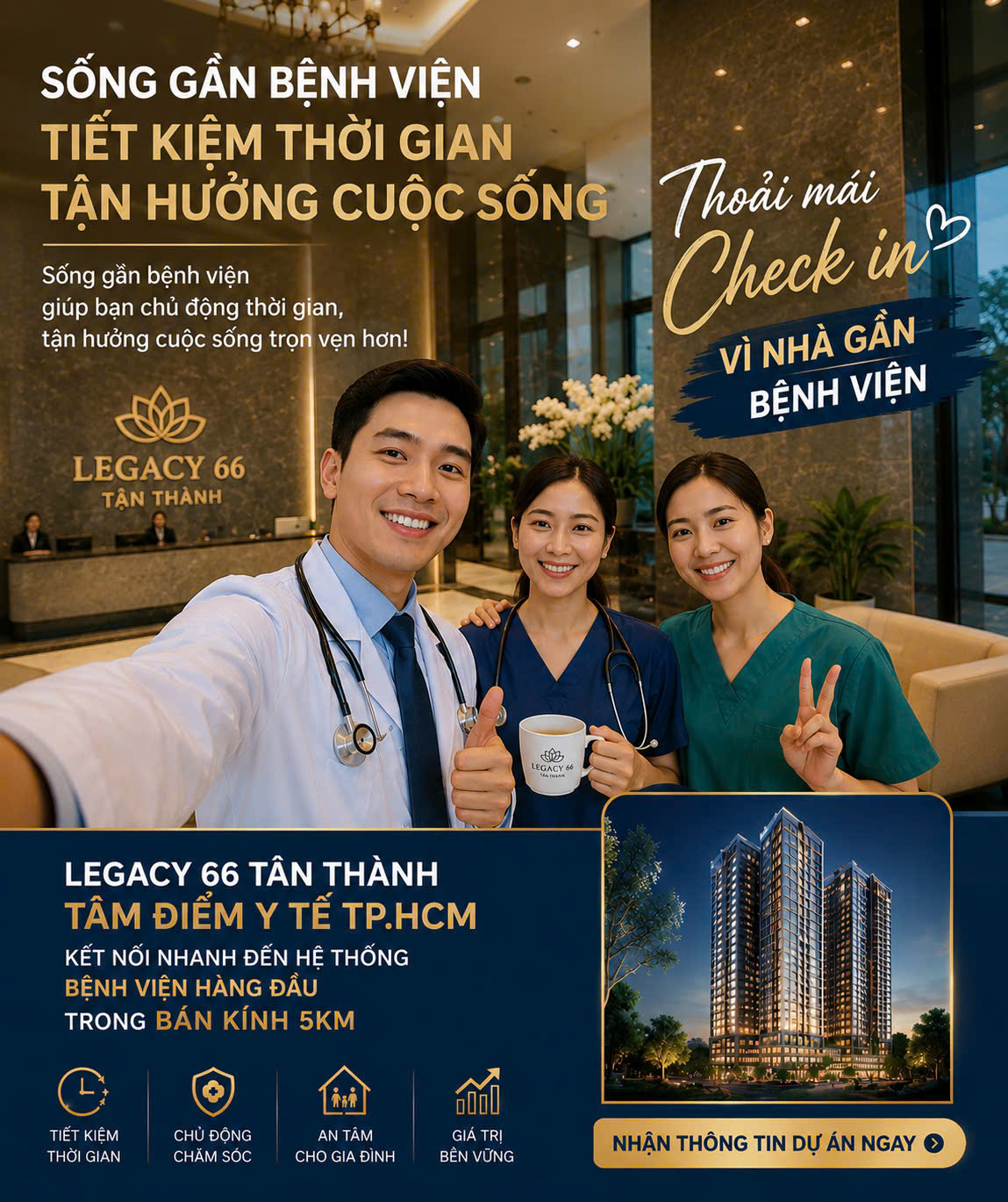 Lifestyle bác sĩ tại Legacy 66